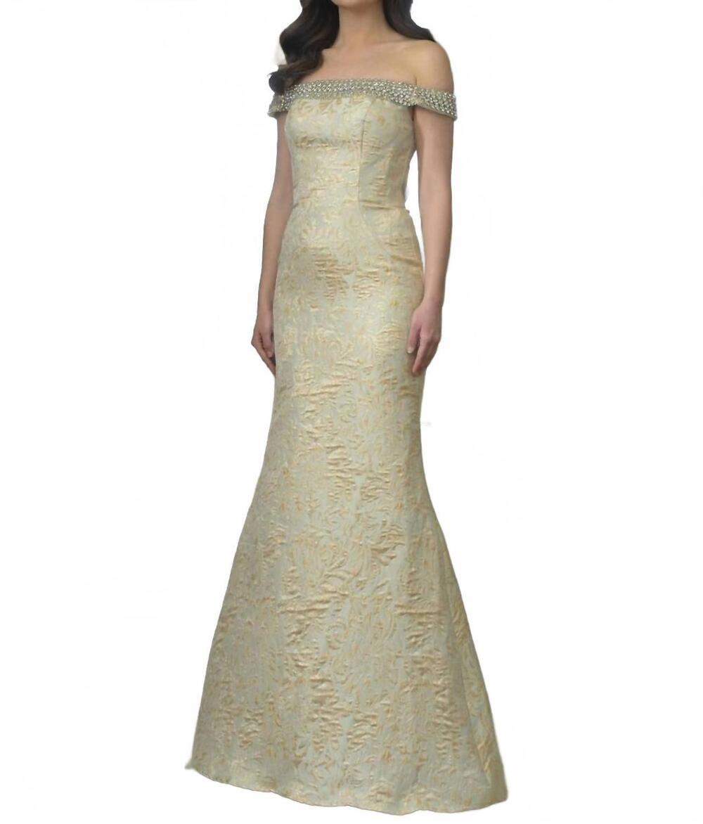 NEW COLORS BY CARIBE marsoni maxi dress in sage green